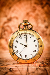 Image showing Vintage pocket watch