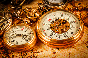 Image showing Vintage pocket watch