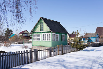 Image showing wooden house