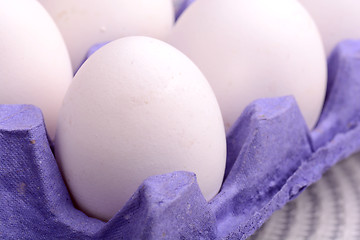 Image showing Close up of an eggs