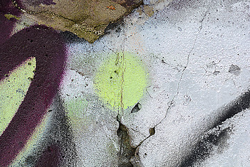 Image showing classic grunge texture of aging painted wall