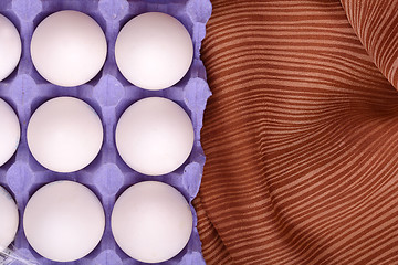 Image showing Close up of an eggs