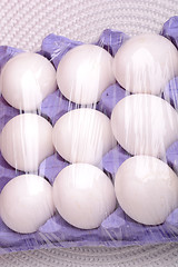 Image showing Close up of an eggs