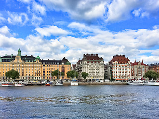 Image showing View of Stockholm city center