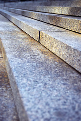 Image showing Granite stairs