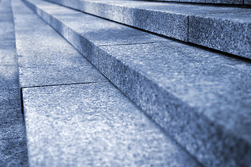 Image showing Granite stairs
