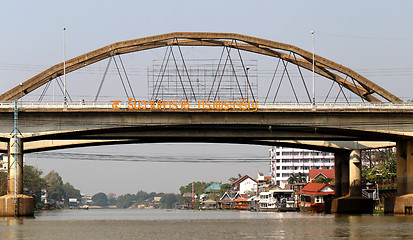 Image showing Bridge on the River