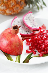 Image showing Exotic fruits