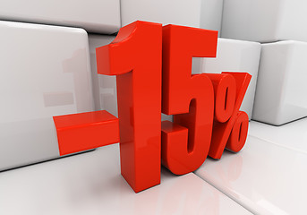 Image showing 3D 15 percent