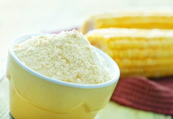 Image showing corn flour