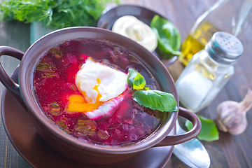 Image showing borsch