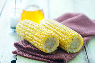 Image showing boiled corn