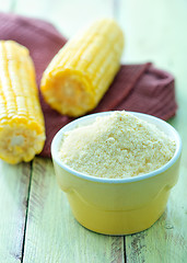 Image showing corn flour