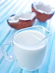 Image showing coconut milk