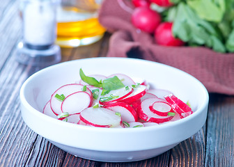 Image showing radish salad