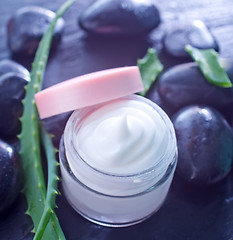 Image showing cosmetic cream