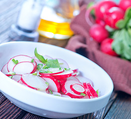 Image showing radish salad