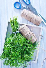 Image showing fresh dill
