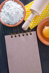 Image showing ingredients for dough