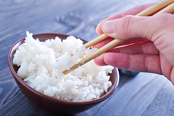 Image showing boiled rice