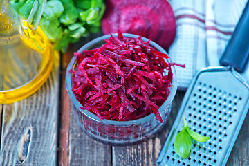 Image showing grated beet