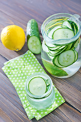 Image showing cucumber drink