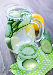 Image showing cucumber drink