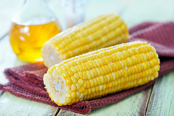 Image showing boiled corn