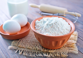 Image showing ingredients for dough