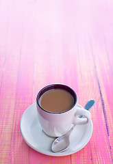 Image showing coffee with milk