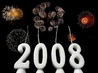 Image showing New Year 2008 - 4