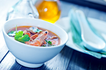 Image showing tom yam soup