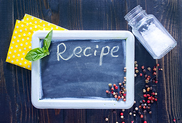 Image showing board for recipe