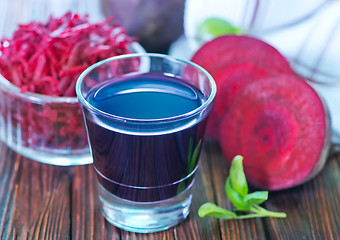 Image showing beet juice