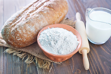 Image showing ingredients for dough