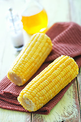 Image showing boiled corn