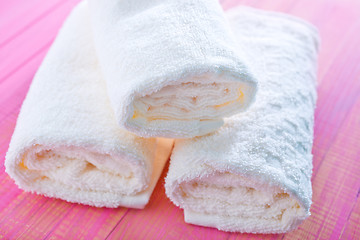 Image showing towels