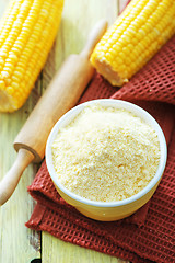 Image showing corn flour