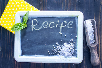 Image showing board for recipe