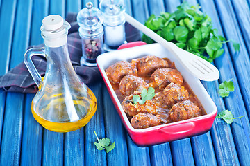 Image showing meat balls