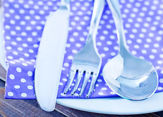 Image showing fork and knife