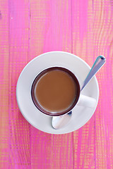 Image showing coffee with milk