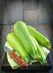 Image showing raw zucchini