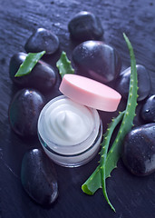 Image showing cosmetic cream