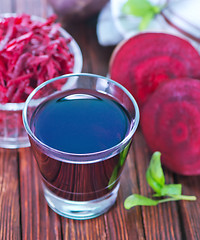 Image showing beet juice