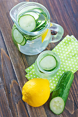 Image showing cucumber drink