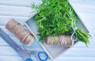 Image showing fresh dill