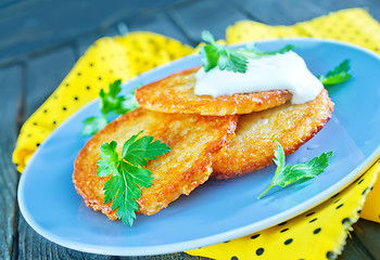 Image showing potato pancakes