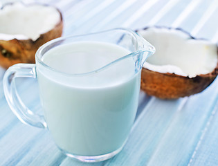Image showing coconut milk