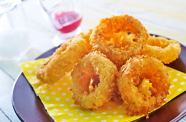 Image showing onion rings